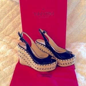 VALENTINO wedges size 36.5